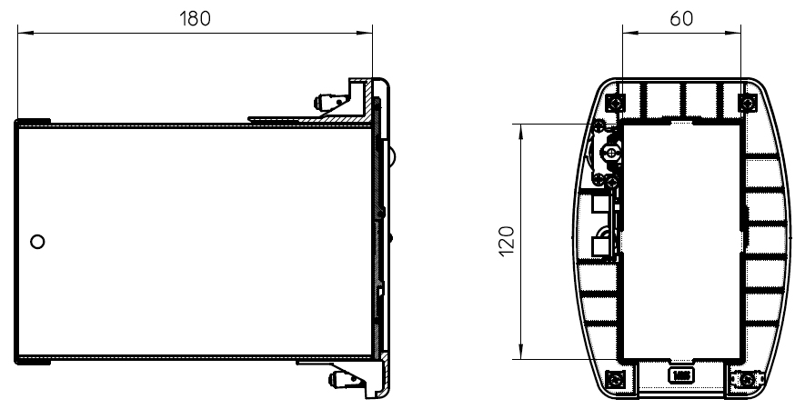 Compartments dimensions (mm) Viro AMS